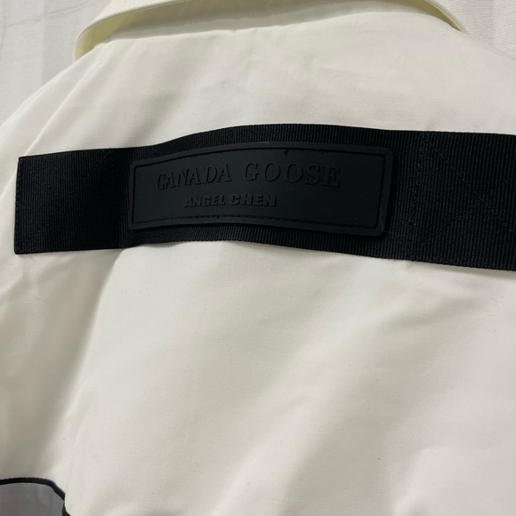 NWT Canada Goose x Angel Chen Arxan Bomber Jacket in White Mens Size Large - Picture 13 of 16
